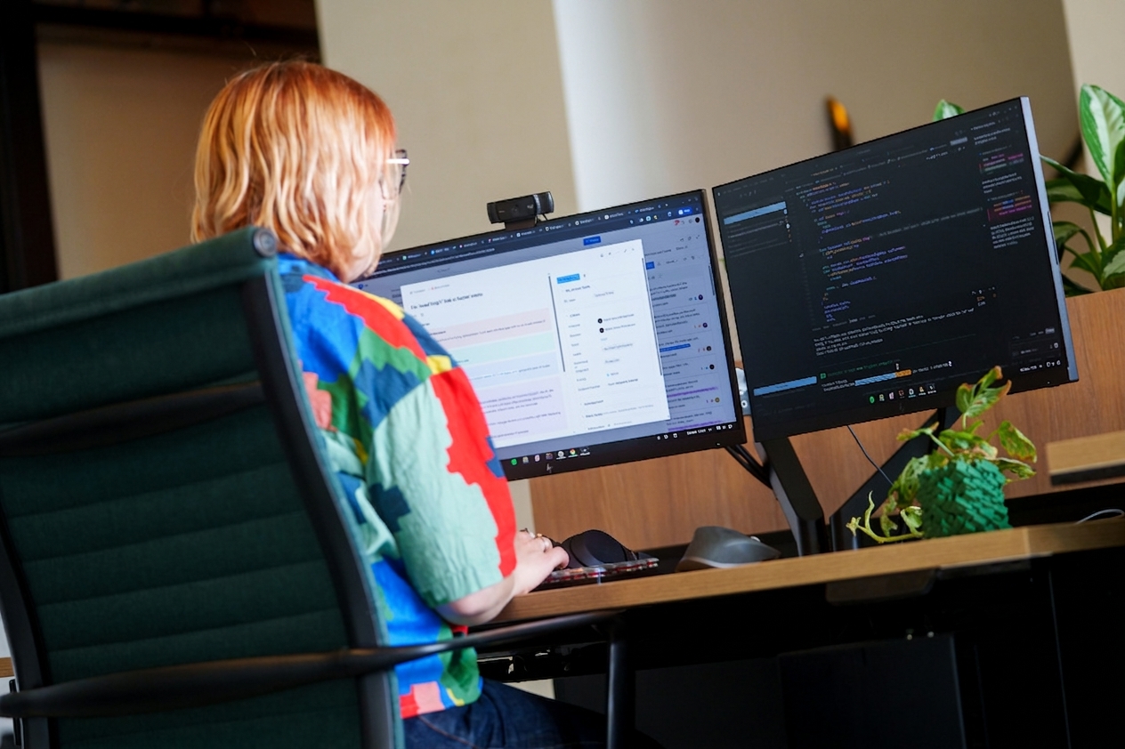 Developer working on existing legacy software